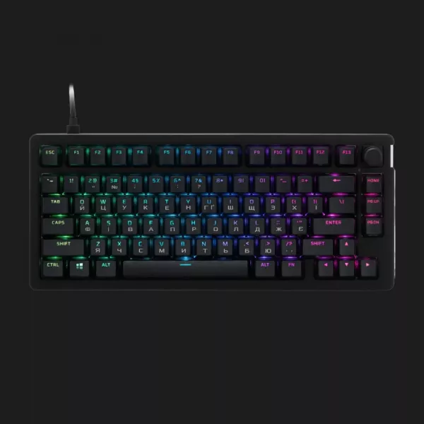 Клавіатура HyperX Alloy Rise 75 PBT HX Red USB (Black) (EU)