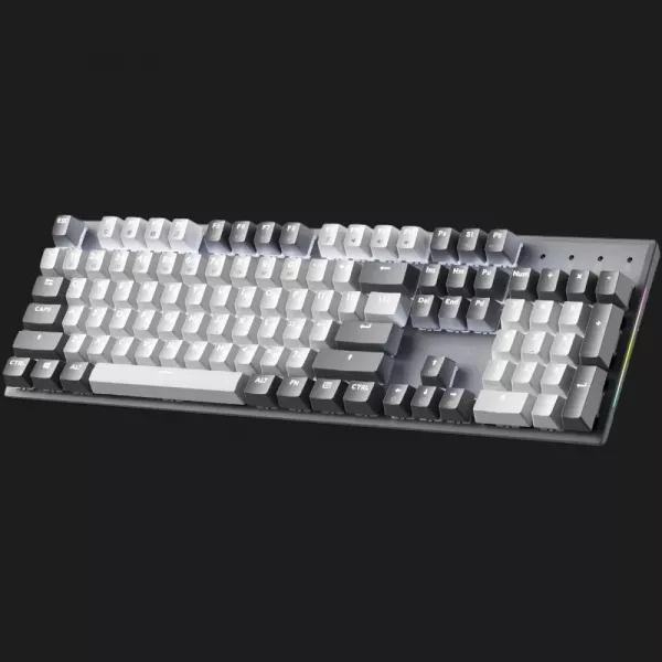 Клавіатура GamePro Genesis Metallic 100% Red switches (Gray) (UA)