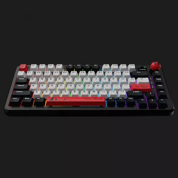 Клавіатура ігрова Ajazz AK820 MAX Avocado Switch (Black) (AK820MAX-AS-BG) (UA)