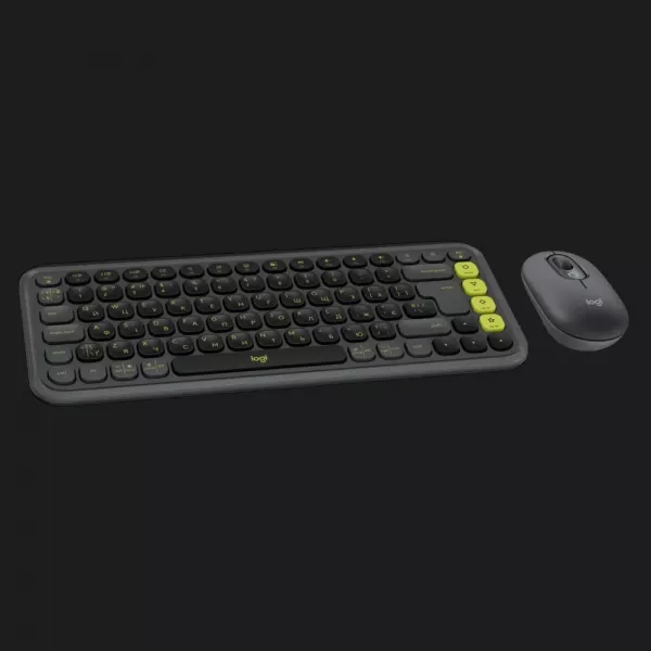 Комплект Logitech Pop Icon Combo (Graphite) (UA)