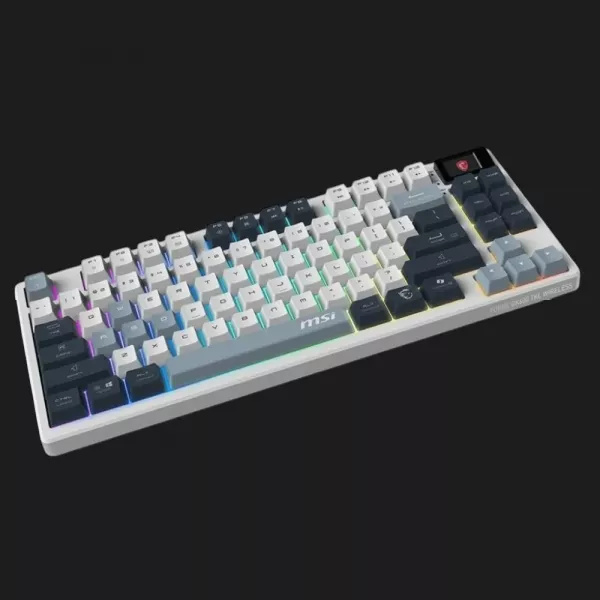 Клавіатура MSI FORGE GK600 TKL Wireless SKY (White) (UA)