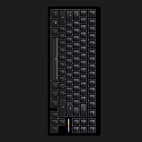 Клавіатура Wooting 80HE Zinc (Black) (EU)