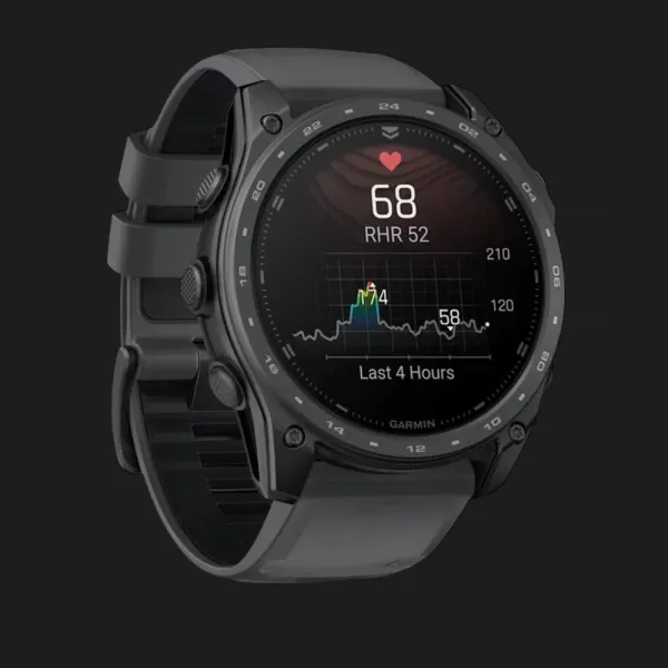 Garmin Tactix 8 51mm AMOLED Slate Gray Cerakote Coating Applied Ballistics Ultralight Solver