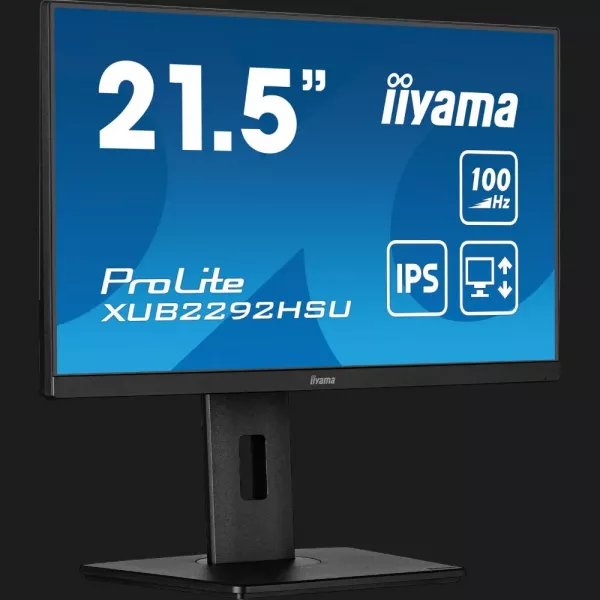 Монітор iiyama 21.5" IPS 100Hz XUB2292HSU-B6 (UA)