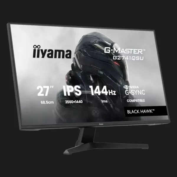 Монітор iiyama 27" IPS 144Hz G2741QSU-B1 (UA)