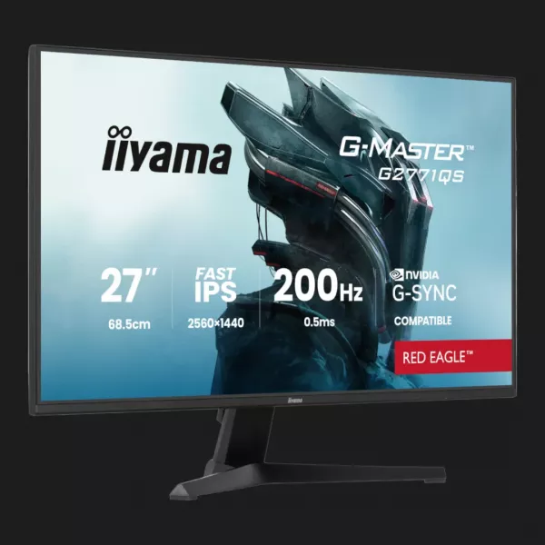 Монітор iiyama 27" IPS 200Hz G2771QS-B1 (UA)