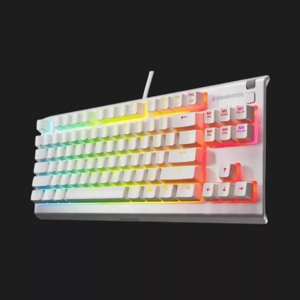 Ігрова клавіатура SteelSeries Apex 3 TKL (UA) (White)