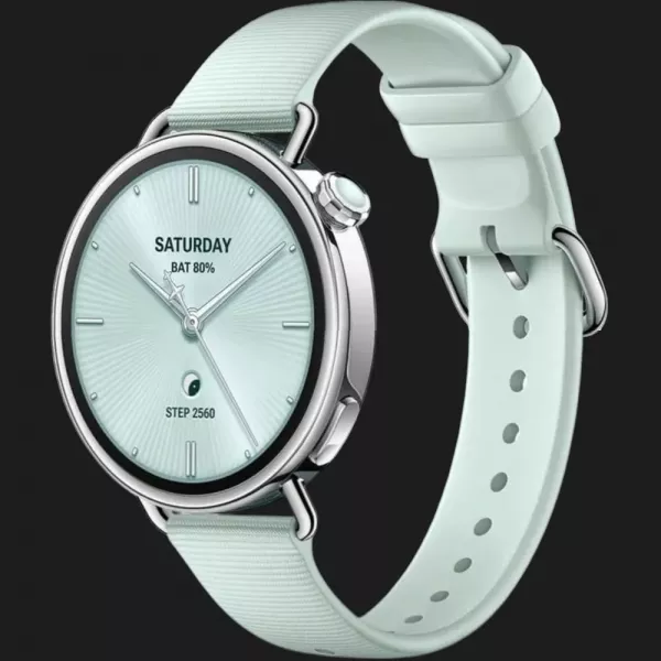 Xiaomi Watch S4 41mm Mint Green Fluororubber Strap (BHR080CGL)