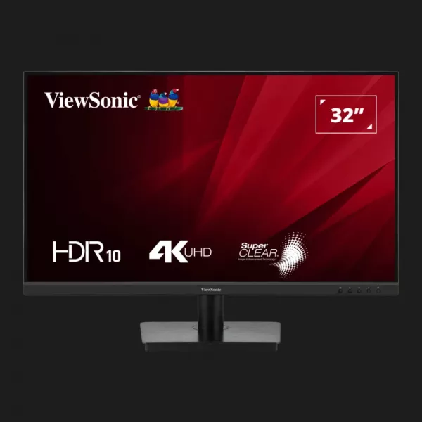 Монітор ViewSonic 32" VA 60Hz VA3208-4K-HD