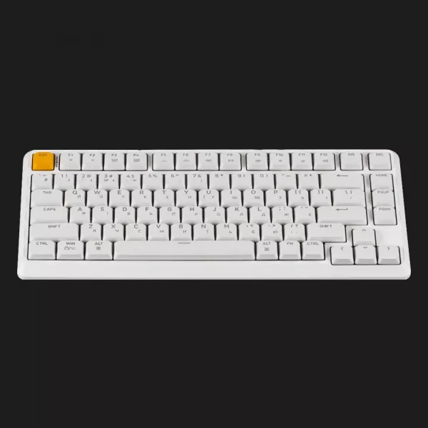 Ігрова клавіатура Keychron J1 82 Key RGB K Pro Red (White) (J1-Q1-UA)