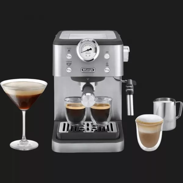 Кавоварка ріжкова Delonghi EM 450 M (Silver)