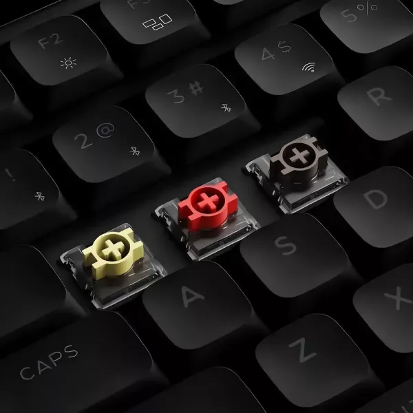 Ігрова клавіатура Keychron J1 82 Key RGB K pro Red (Black) (J1-H1-UA)