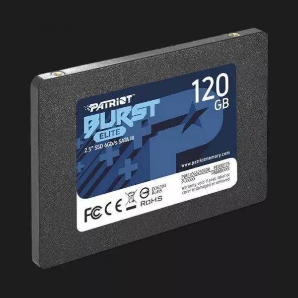 Накопичувач SSD Patriot Burst Elite 120GB SATA (PBE120GS25SSDR)