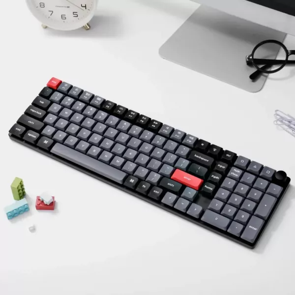 Ігрова клавіатура Keychron K17 Pro 103 Key RGB Gateron MX 2.0 Brown (Black) (K17P-B3-UA)