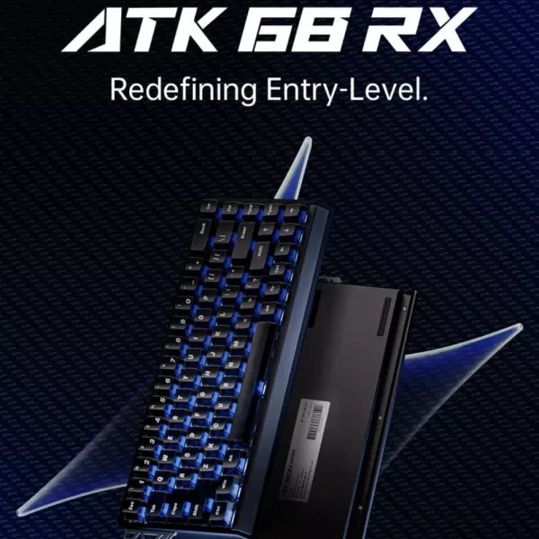 Ігрова клавіатура ATK 68 RX eSports Hall Effect (Black) (ATK 68 RX black)