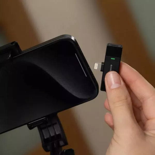Бездротовий петличний мікрофон Proove Record Type-C + Lightning