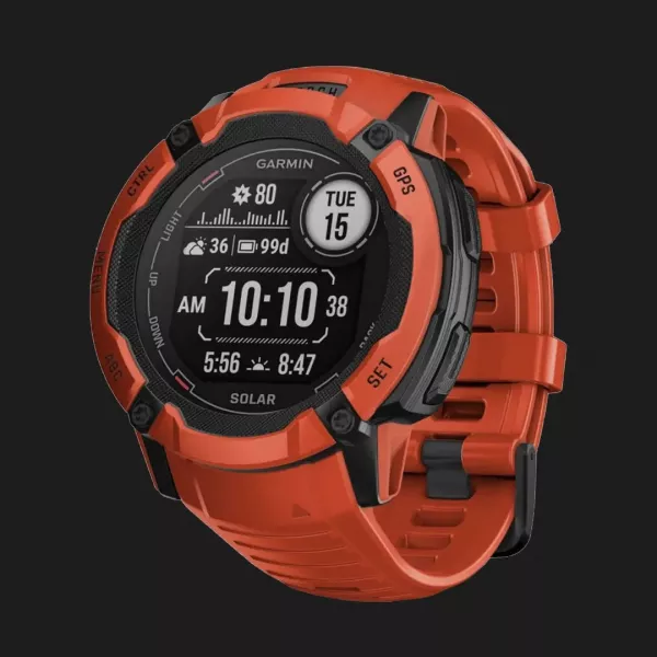 Garmin Instinct 2X Solar Flame Red