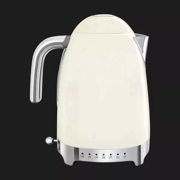 Електрочайник SMEG з регулятором температури (Cream)