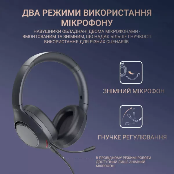 Ігрова гарнітура Fifine X3 (Black)