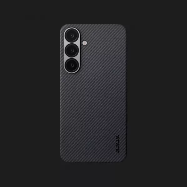 Чохол Pitaka Ultra-Slim Case для Samsung S25 (Black/Gray Twill)