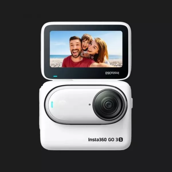 Екшн-камера Insta360 GO 3S 4K Standard Bundle 64GB (Arctic White)
