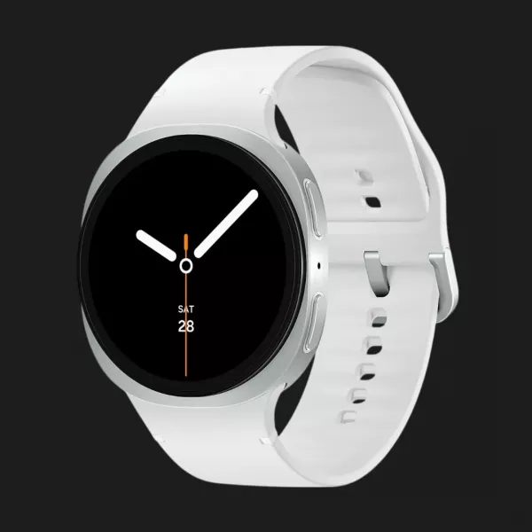 Смарт-годинник Samsung Galaxy Watch 8 40mm (e-SIM) (Silver) (Standard)