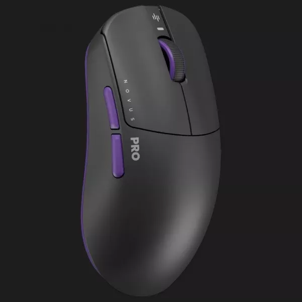 Ігрова миша Dark Project Novus Pro (Black/Violet) (UA)