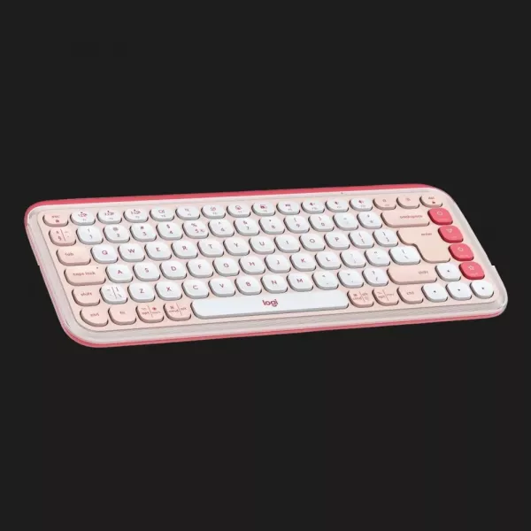 Клавіатура бездротова Logitech Pop Icon Keys (Rose) (UA)