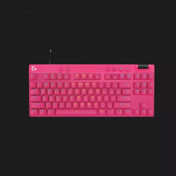 Ігрова клавiатура Logitech G PRO X TKL Rapid (Magenta) (UA)