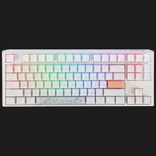 Клавіатура ігрова Ducky One 3 TKL Cherry MX Blue RGB (White) (UA)