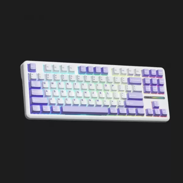 Клавіатура ігрова AULA F87 Wired Gaming Mechanical Keyboard (White) (UA)