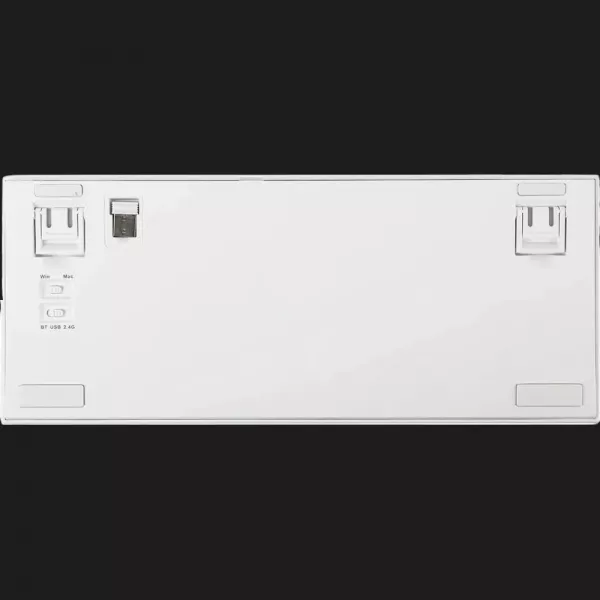 Клавіатура ігрова Epomaker AK820 Pro Flying Fish (White) (UA)
