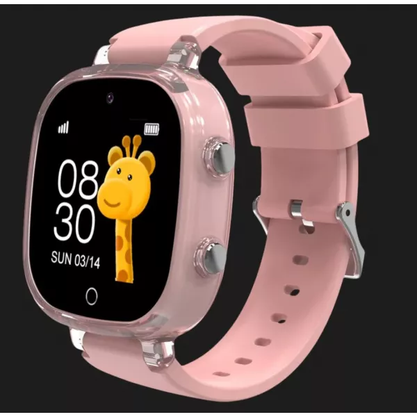Дитячий смарт-годинник Gelius Pro Summer з GPS/4G/ESIM (Pink)