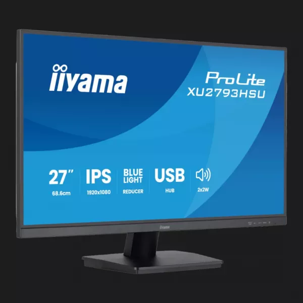 Монітор iiyama 27" IPS 100Hz XU2793HSU-B7 (UA)