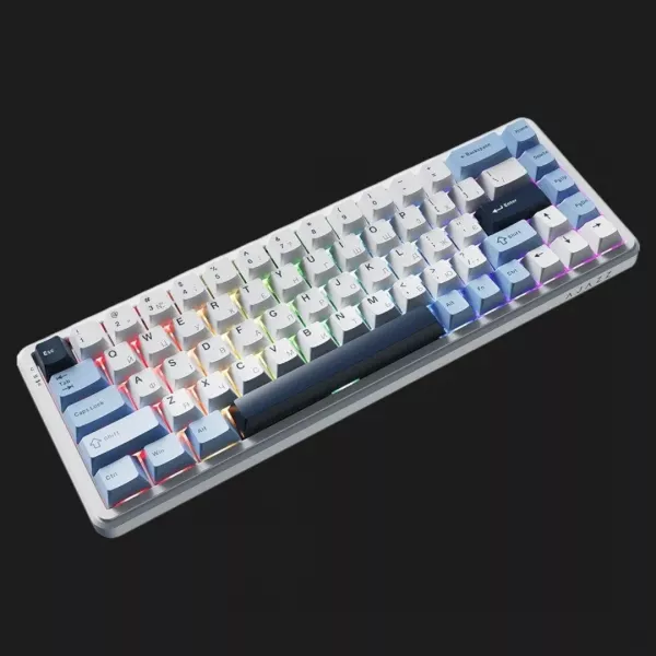 Клавіатура ігрова Ajazz (White) (AK680-M-BWD-A) (UA)