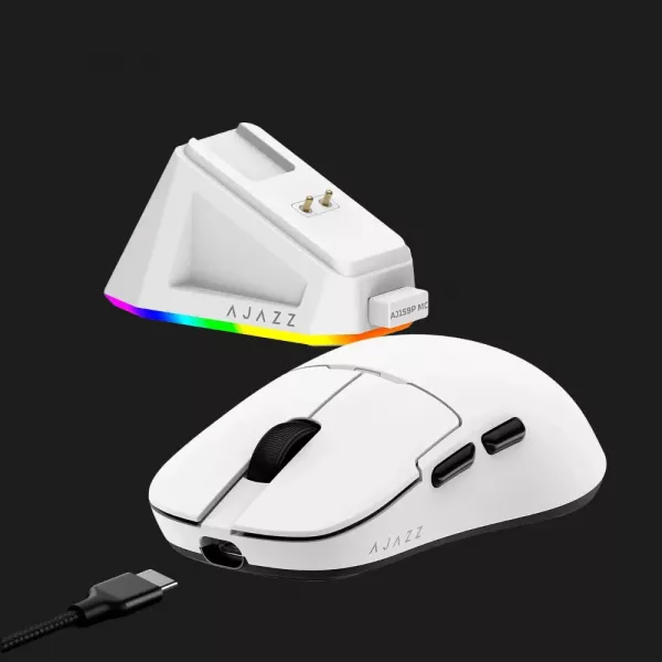 Ігрова миша Ajazz AJ159P MC (White) (UA)