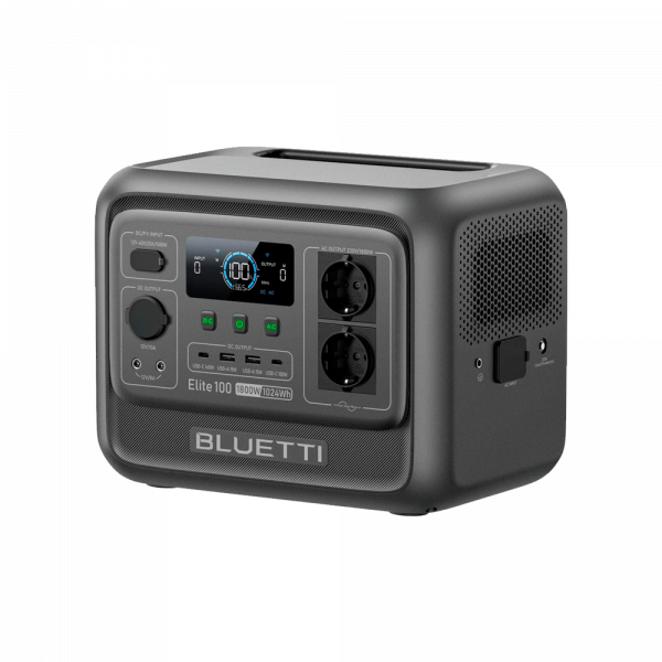 Зарядна станція BLUETTI Elite 100 V2 (P-EL100V2-EU-GY-BL-010)